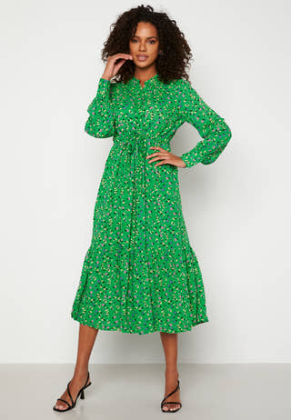 Malikka LS Long Shirt Dress