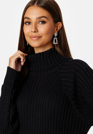 Mavi Knit Midi Rollneck Dress