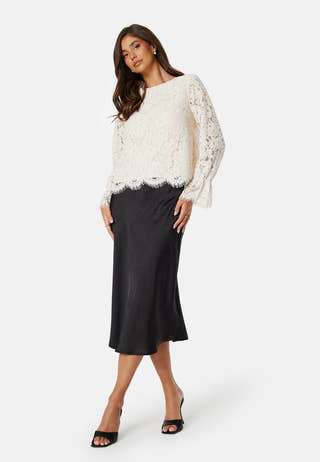 Perla LS Lace Top