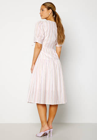 Prisma 2/4 Wrap Midi Dress