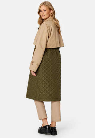 Regina Padded Trench Coat