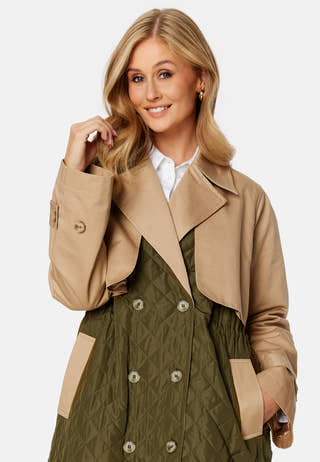 Regina Padded Trench Coat