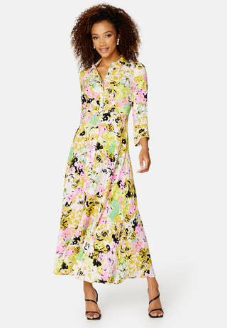 Savanna 3/4 Long Shirt Dress
