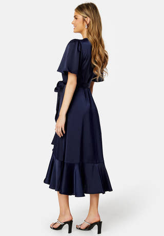 Thea 2/4 Midi Wrap Dress