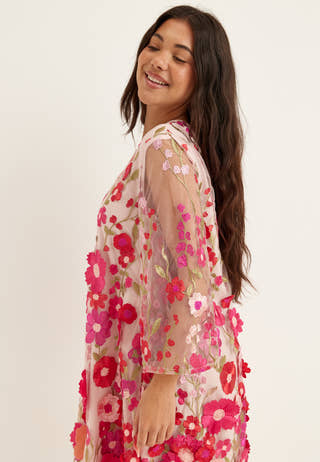 Yasflowering 3/4 DRESS