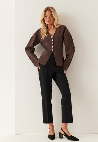 Yasmikkala Ls Knit Cardigan