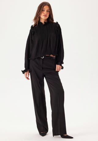 Yasphilina Ls High Neck Top S.