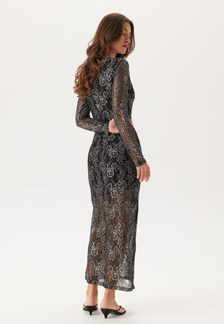 Yaspolima Ls Long Lace Dress