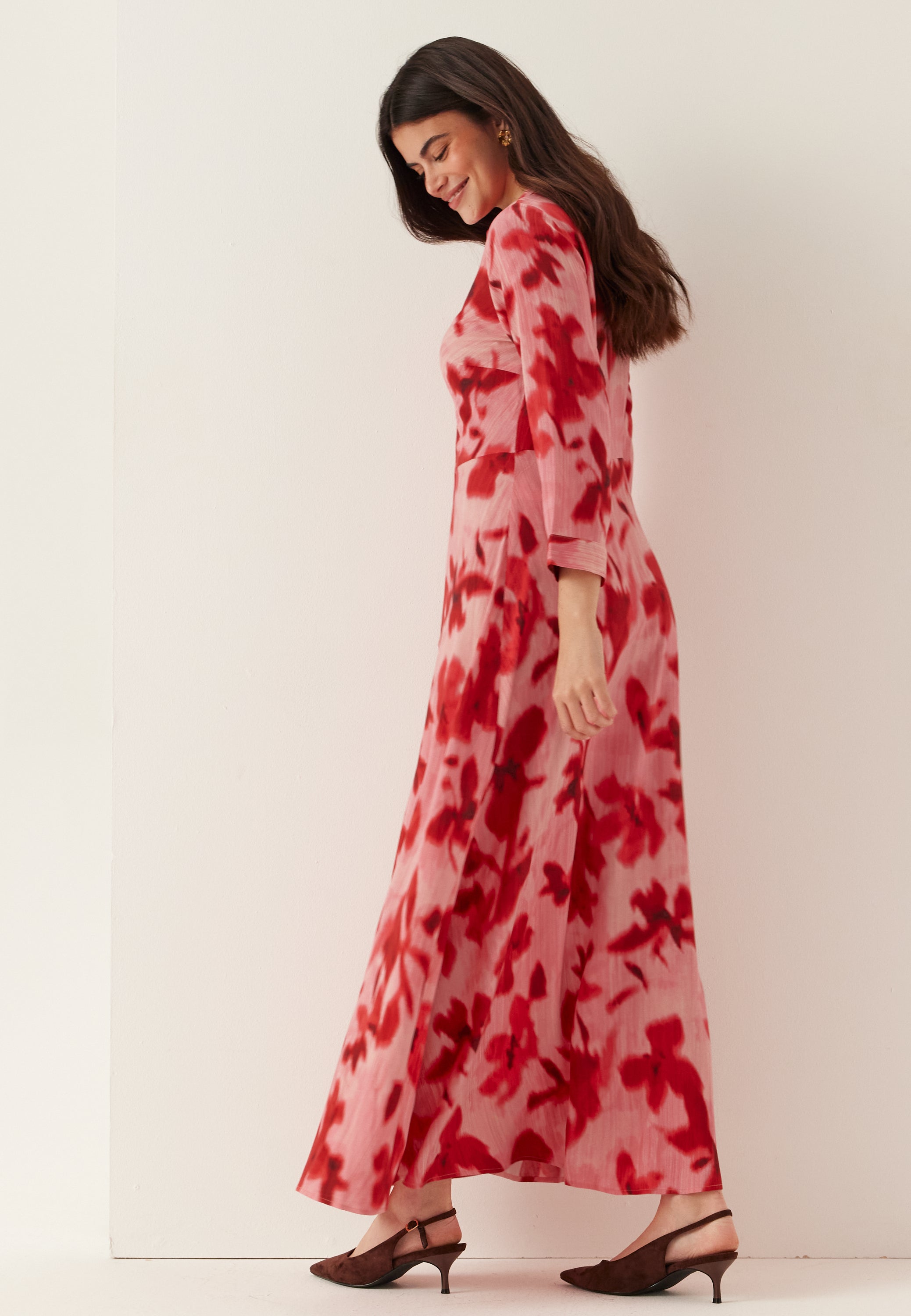 yas maxi shirt dress Y.A.S