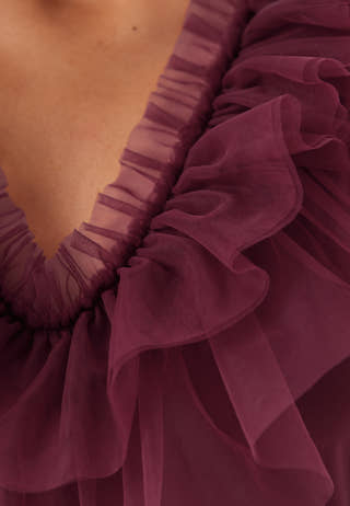 Yasvalentina Sl Tulle Dress